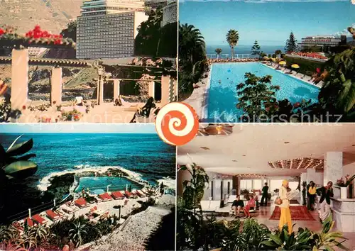 AK / Ansichtskarte Puerto_de_la_Cruz Hotel Semiramis Piscina Puerto_de_la_Cruz