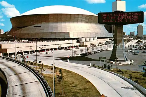 AK / Ansichtskarte New_Orleans_Louisiana Superdome worlds largest enclosed stadium exhibition center 