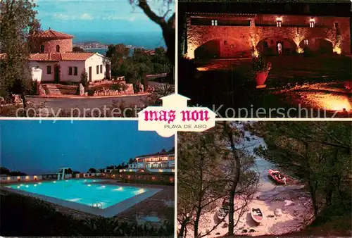 AK / Ansichtskarte Playa_de_Aro_Cataluna_ES Zona residencial mas nou Piscina Playa 