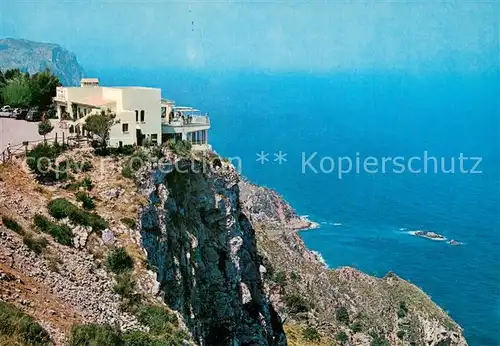 AK / Ansichtskarte Estallenchs_Estallencs_Mallorca_ES Restaurante Bar Es Grau Mirador Ricardo Roca 