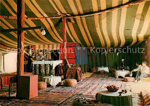 AK / Ansichtskarte Touggourt_Algerie Reception et Restaurant de l Hotel Bedouin 