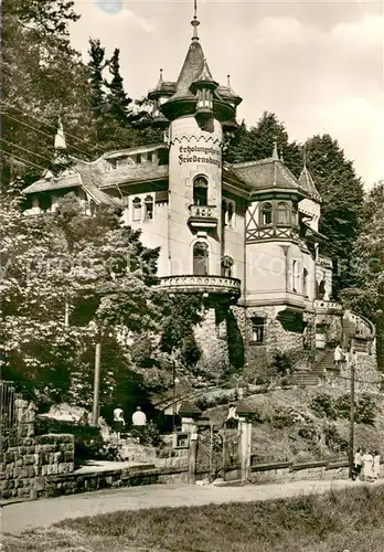 AK / Ansichtskarte Rathen_Saechsische Schweiz Diakonieheim Friedensberg Rathen Saechsische Schweiz