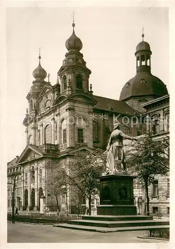 AK / Ansichtskarte Mannheim Jesuitenkirche Mannheim