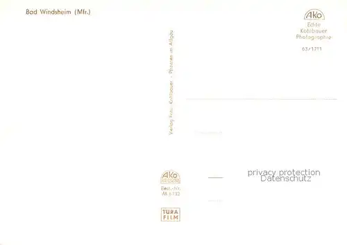 AK / Ansichtskarte Bad_Windsheim Rathaus mit Kilianskirche Solbad Kurhaus Am schoenen Brunnen Strassenpartie Bad_Windsheim