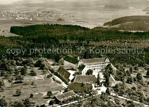 AK / Ansichtskarte Horb_Neckar Kloster Kirchberg Fliegeraufnahme Horb Neckar