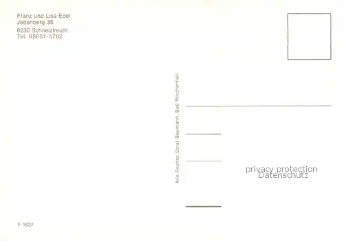AK / Ansichtskarte Schneizlreuth Pension Franz und Lisa Eder Gaststube Panorama Schneizlreuth