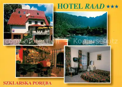 AK / Ansichtskarte Szklarska_Poreba_PL Hotel Raad Panorama Bar Zimmer 