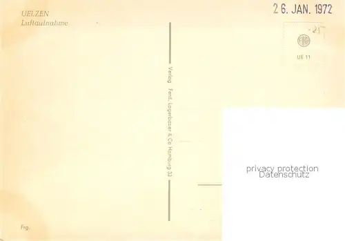 AK / Ansichtskarte Uelzen_Lueneburger_Heide Fliegeraufnahme Uelzen_Lueneburger_Heide