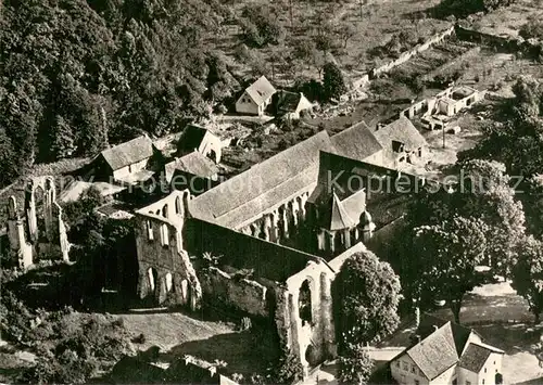 AK / Ansichtskarte Walkenried Ehem Zisterzienserkloster Fliegeraufnahme Walkenried