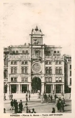 AK / Ansichtskarte Venezia_Venedig Piazza S. Marco   Torre dell Orologio Venezia Venedig