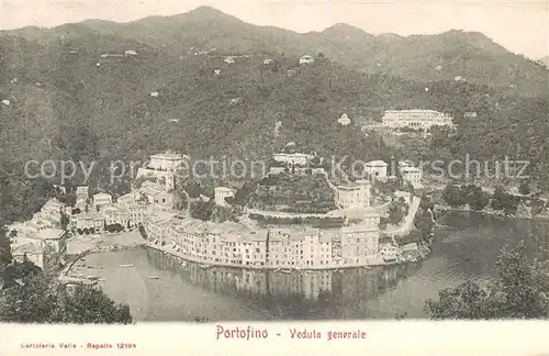 AK / Ansichtskarte Portofino_Liguria_IT Gesamtansicht 