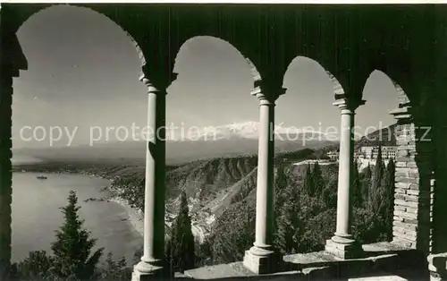 AK / Ansichtskarte Taormina_Sicilia Giardino Pubblico 