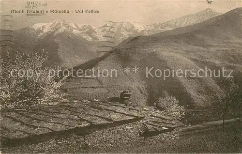 AK / Ansichtskarte Monti_Friulent_IT Monti Friulent e Ruemella   Val Pellice 