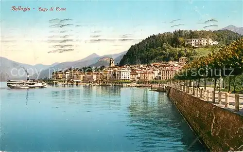 AK / Ansichtskarte Bellagio_Lago_di_Como_IT Teilansicht m. See 