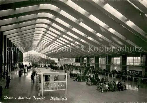 AK / Ansichtskarte Roma__Rom_IT Stazione Termini   Biglietteria 