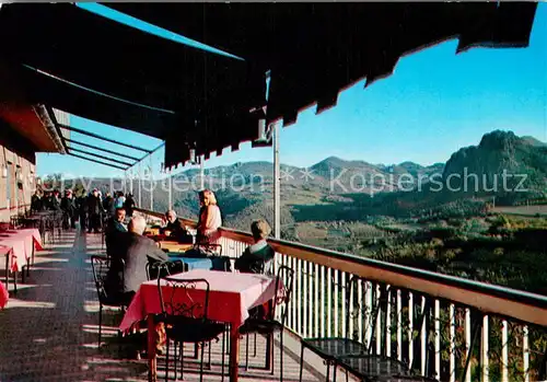 AK / Ansichtskarte Colli_Euganei_IT Terrazza Albergo Ristorante alla Posta 