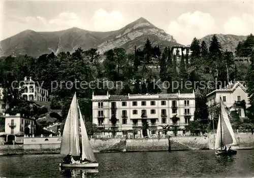 AK / Ansichtskarte Cadenabbia_Lago_di_Como Hotel Belle Ile Cadenabbia_Lago_di_Como