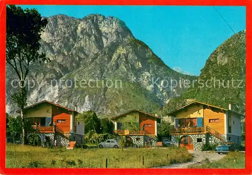 AK / Ansichtskarte Lago_di_Como Camping Bungalow El Ranchero Campo Mezzola See Lago_di_Como