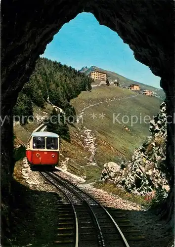 AK / Ansichtskarte Monte Generoso_Lugano_TI Bergbahn Zahnradbahn 
