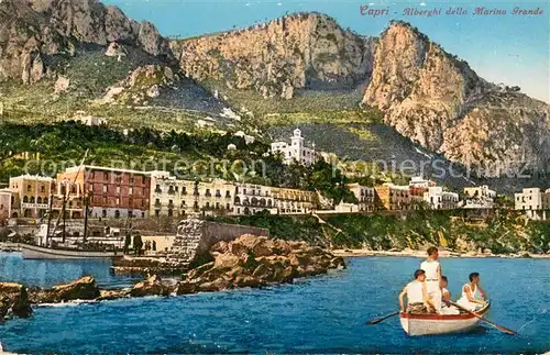 AK / Ansichtskarte Capri_Italia Alberghi della Marina Grande 
