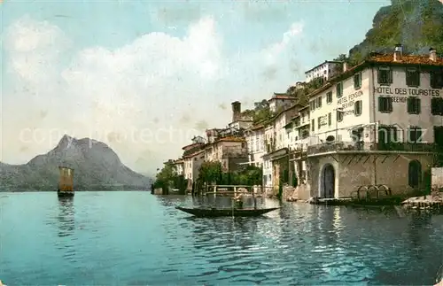 AK / Ansichtskarte Gandria_Lago_di_Lugano Ortspartie Gandria_Lago_di_Lugano