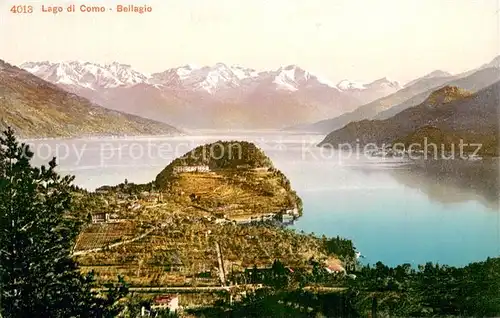 AK / Ansichtskarte Bellagio_Lago_di_Como_IT Panorama 