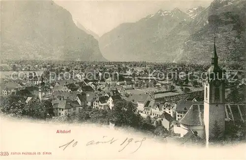 AK / Ansichtskarte Altdorf__UR Panorama 