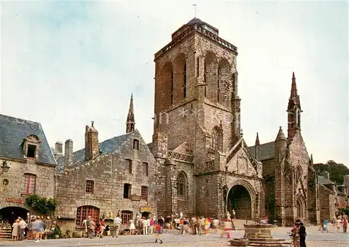 AK / Ansichtskarte Locronan_29_Finistere Eglise St Ronan 