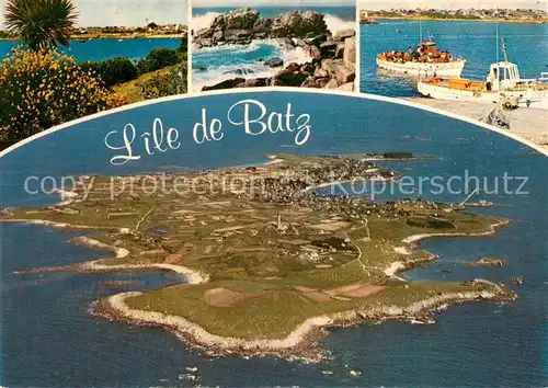 AK / Ansichtskarte Ile de Batz_29_Finistere Vues generales aerienne 