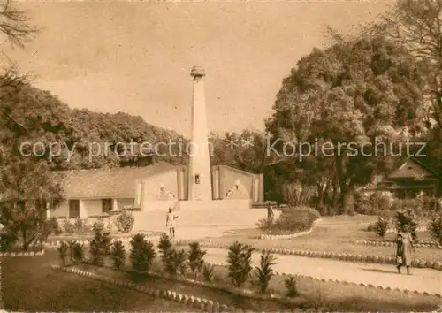 AK / Ansichtskarte Conakry_Konakry_Guinea Le Monument aux Morts 