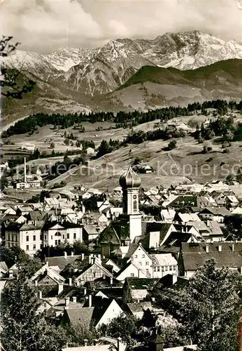 AK / Ansichtskarte Immenstadt_Allgaeu mit Daumen Immenstadt_Allgaeu