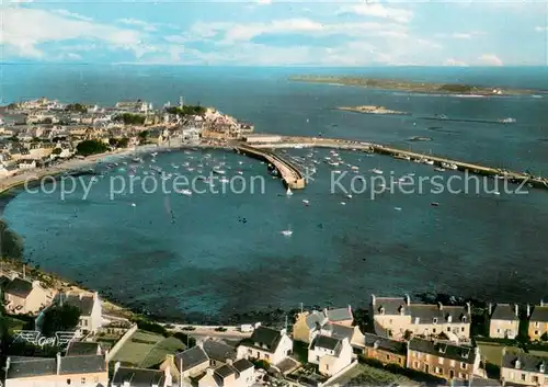 AK / Ansichtskarte Roscoff Le Port Vue aerienne Roscoff