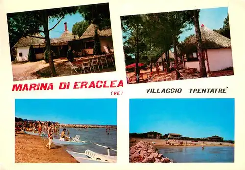 AK / Ansichtskarte Marina_di_Eraclea_IT Villaggio Trentatre Strandpartien 