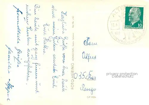 AK / Ansichtskarte Altenberg__Osterzgebirge Teilansicht m. d. Geisingberg 