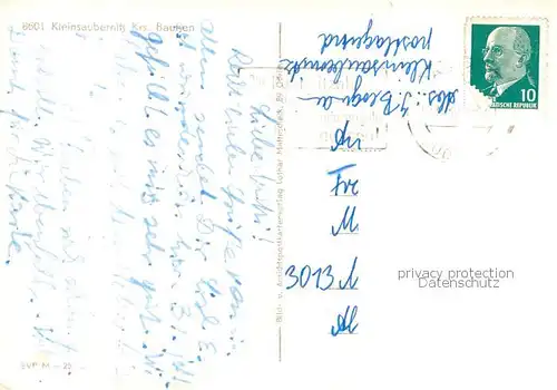 AK / Ansichtskarte Kleinsaubernitz Olba See Teilansichten Kleinsaubernitz