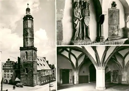 AK / Ansichtskarte Lwowek_Slaski_Loewenberg_Schlesien_PL Rathaus 