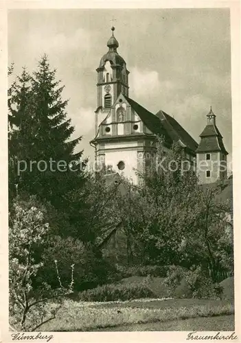 AK / Ansichtskarte Guenzburg Frauenkirche Aussenansicht Guenzburg