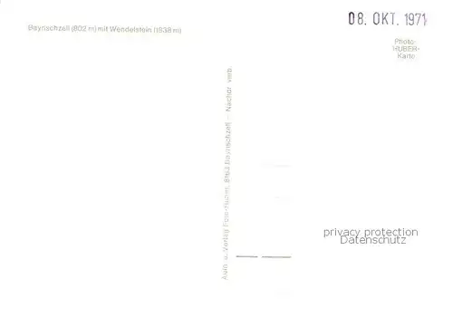 AK / Ansichtskarte Bayrischzell Teilansicht m. Rathaus u. Wendelstein Bayrischzell