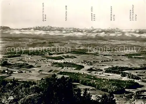 AK / Ansichtskarte Sonnenwald_Schoefweg Panorama m. Dachsteingeb. u. Hoher Goell 