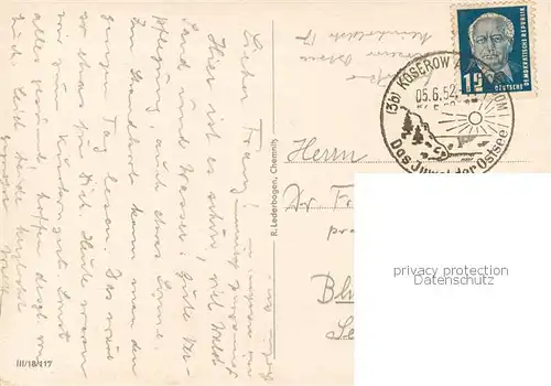 AK / Ansichtskarte Koserow_Ostseebad_Usedom Sonnenuntergang Koserow_Ostseebad_Usedom