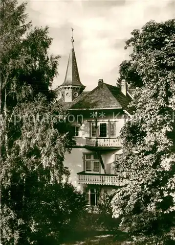 AK / Ansichtskarte Georgenthal_Gotha Blinden Kurheim AUssenansicht Georgenthal Gotha