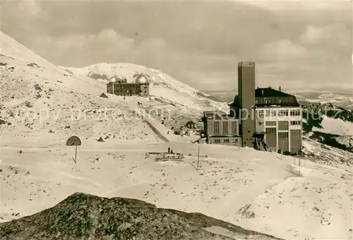 AK / Ansichtskarte Vysoke_Tatry_SK Hotel Encian Winter 