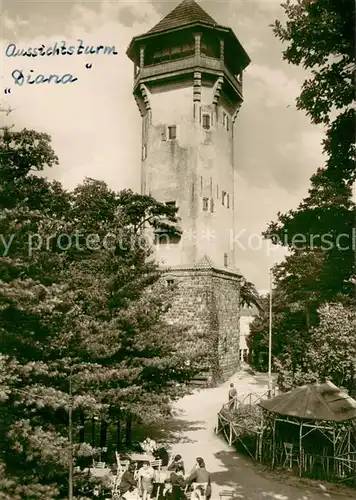 AK / Ansichtskarte Karlovy_Vary_Karlsbad Aussichtsturm Diana 