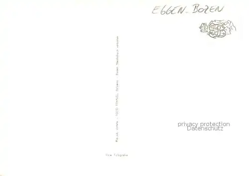 AK / Ansichtskarte Eggen_Bozen_IT Alpengasthof Aussenansicht 