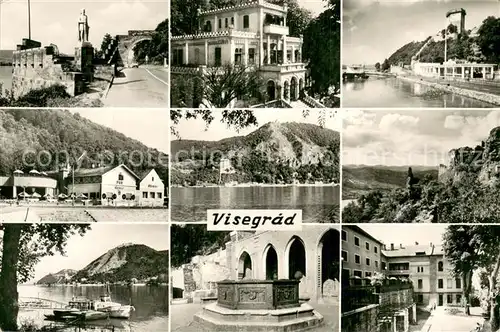 AK / Ansichtskarte Visegrad_HU Teilansichten 