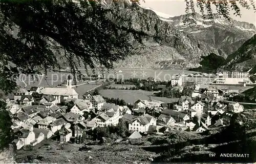 AK / Ansichtskarte Andermatt_UR Panorama 