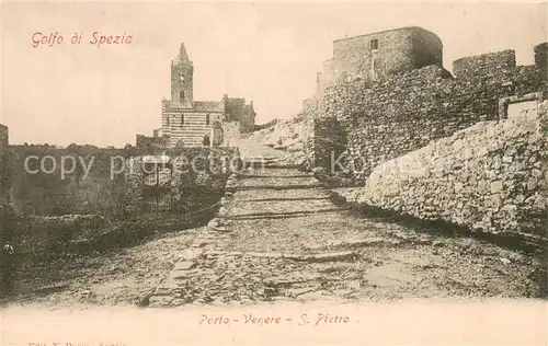 AK / Ansichtskarte Portovenere_Porto Venere_IT San Pietro 