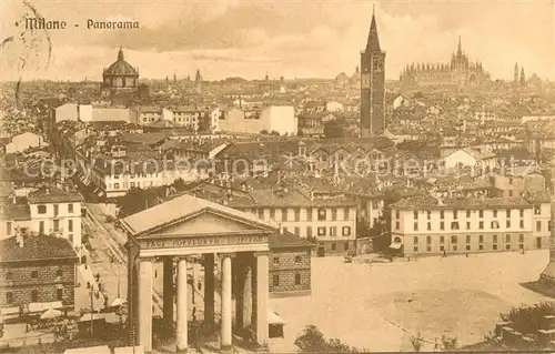 AK / Ansichtskarte Milano_Mailand_IT Panorama 