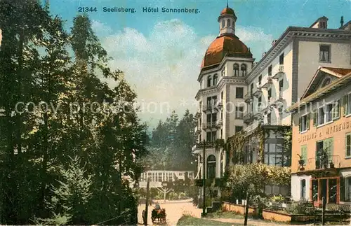 AK / Ansichtskarte Seelisberg_UR Hotel Sonnenberg Seelisberg UR