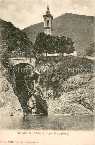 AK / Ansichtskarte Lago_Maggiore Orrido Santa Anna Lago Maggiore